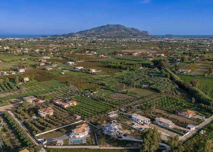 Dianthus With Private Pool In Zakynthos Villa *